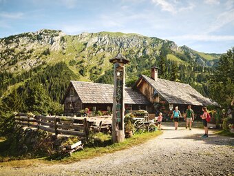 Ebneralm im Bergsteigerdorf Johnsbach