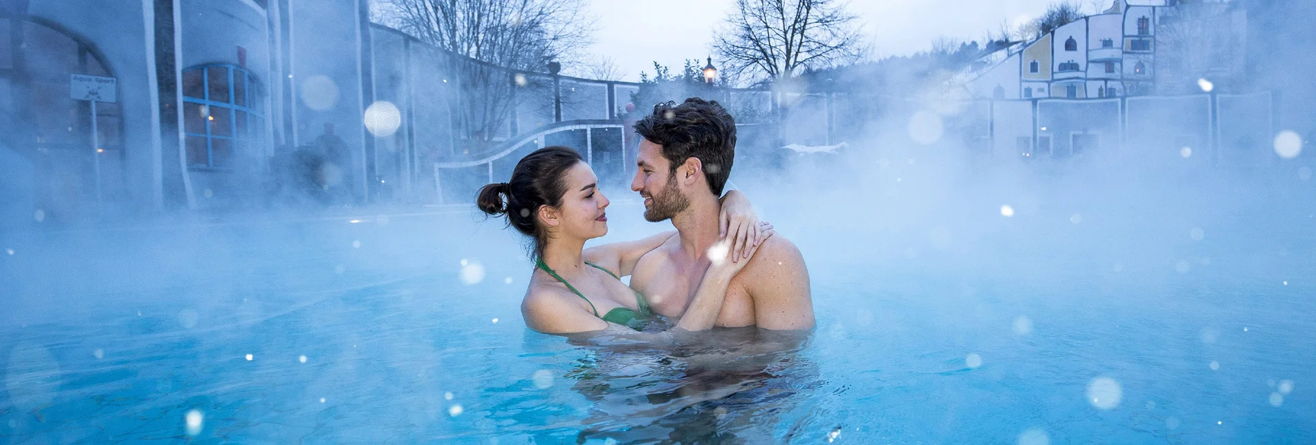 Relaxation in the thermal spa at Rogner Bad Blumau | © Steiermark Tourismus | Tom Lamm