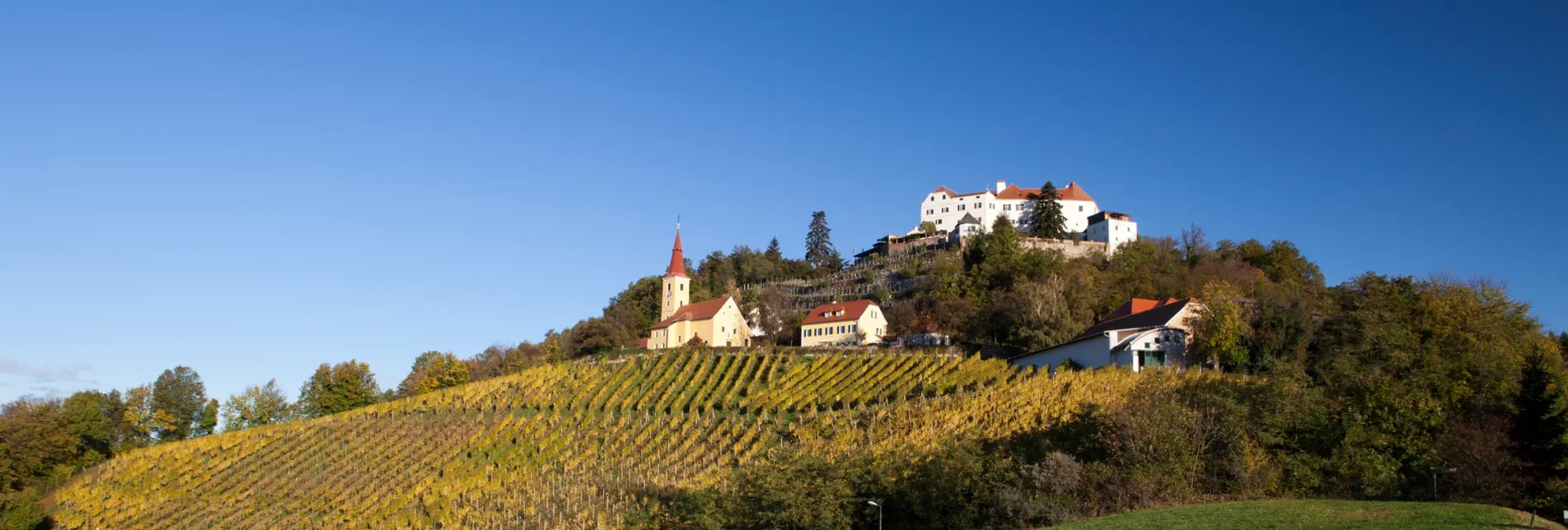 Kapfenstein Castle with the Winkler-Hermaden Winery | © Winzer Vulkanland I Ulrike Korntheuer