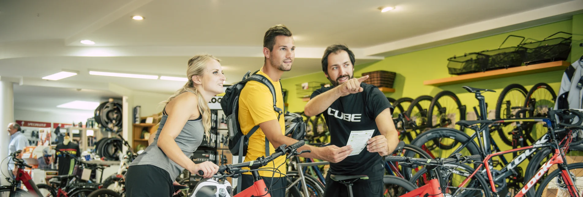 Advice bike specialty store movement