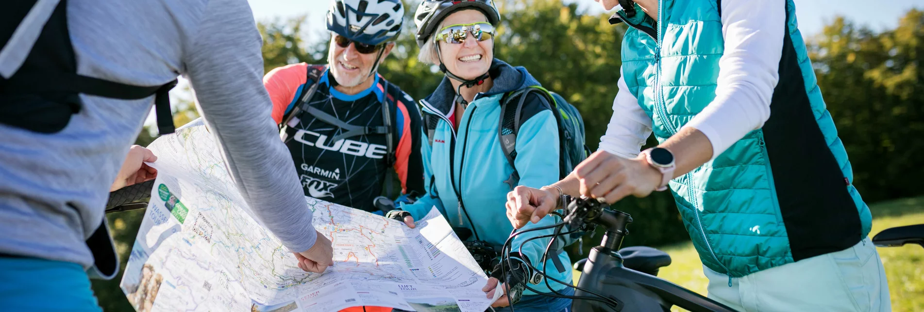 Bestens beschilderte Radwege in reizvoller Landschaft | © Thermen- & Vulkanland | Harald Eisenberger