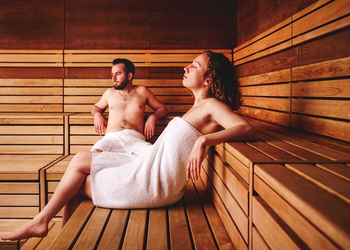 Relaxation in the sauna village at Parktherme Bad Radkersburg | © Thermen- & Vulkanland | Michael Königshofer