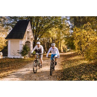 Mountainbiken in der oststeirischen Herbstlandschaft  | © 
Oststeiermark Tourismus | Christian Strassegger Mountainbiken in der oststeirischen Herbstlandschaft  | © 
Oststeiermark Tourismus | Christian Strassegger