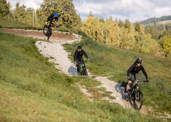 Biker in the Trailland Miesenbach | ©  Oststeiermark Tourismus | Klaus Ranger