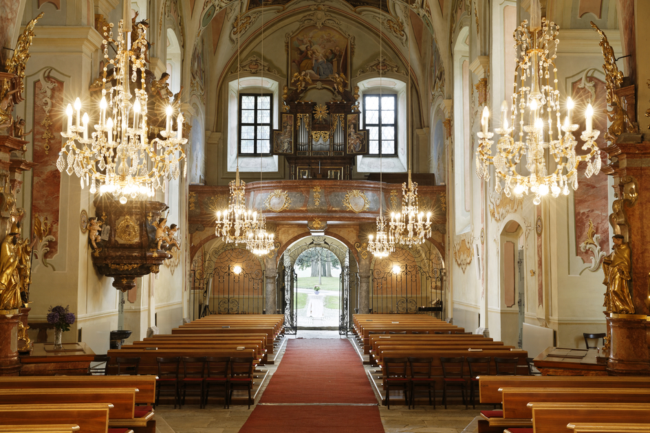 Wallfahrtskirche Maria Lebing mit Orgel in der Oststeiermark | © TV Oststeiermark | Bernhard Bergmann