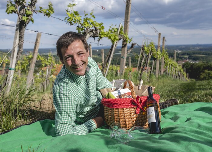 Picknick im Weingut Posch | Rene Strasser | © Oststeiermark Tourismus, Rene Strasser