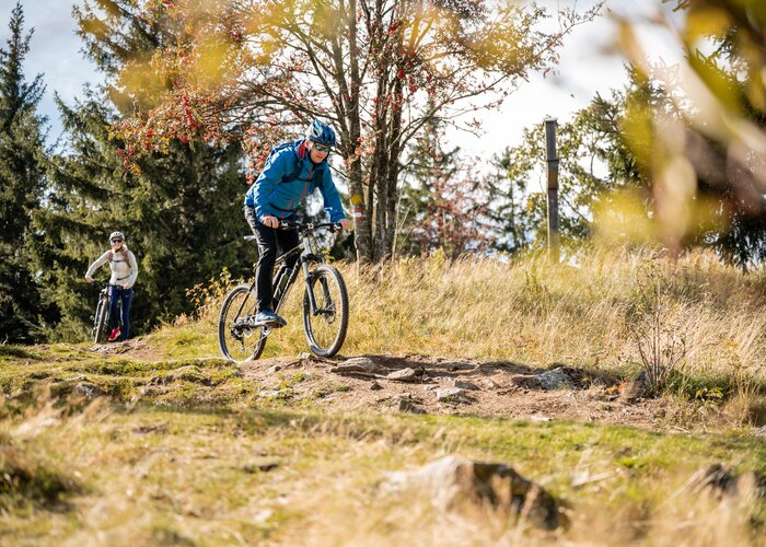 Cycling on the Masenberg in autumn | © Oststeiermark Tourismus | Klaus Ranger