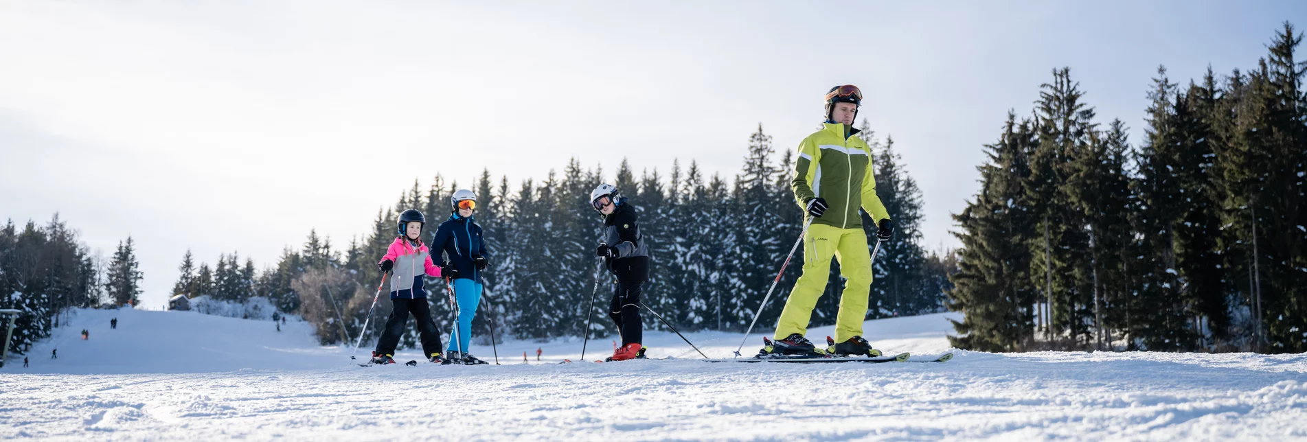 Skiing with the whole family in Eastern Styria | ©  Oststeiermark Tourismus | Klaus Ranger