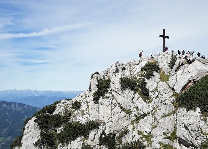 Summit cross on Hochlantsch | © TV Oststeiermark | Chiara Raith