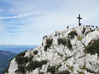 Gipfelkreuz am Hochlantsch