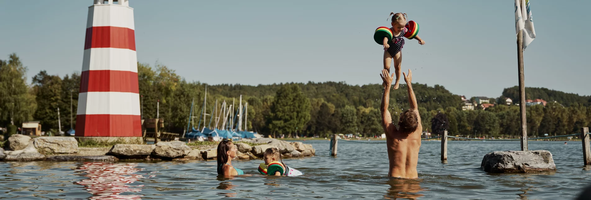 Swimming fun at Lake Stubenberg in Eastern Styria | ©  Oststeiermark Tourismus | Lang-Bichl - RKP