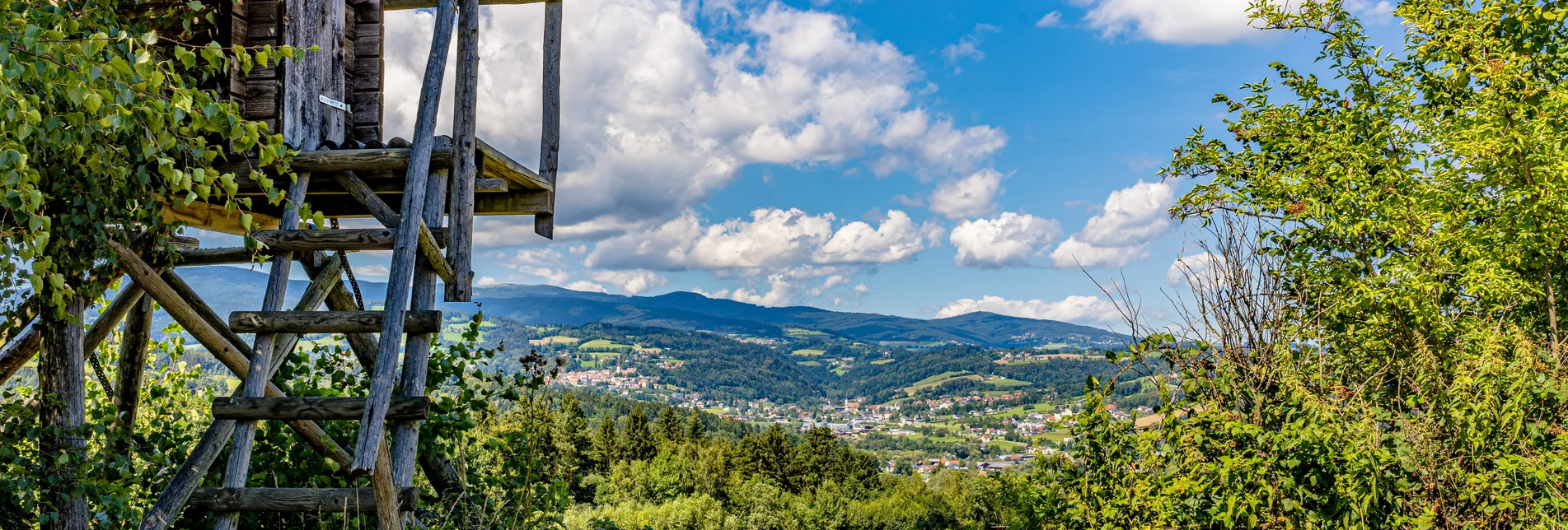 Aussicht von Pinggau in der Oststeiermark