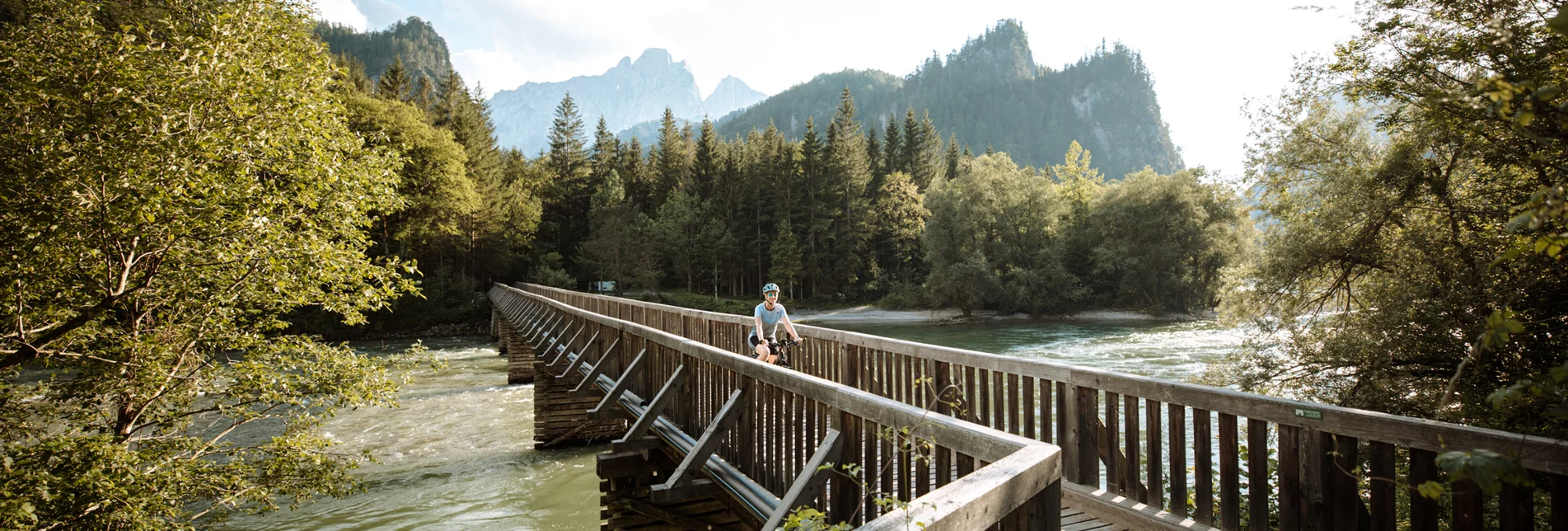 Ennsbrücke im Gesäuse | © Sebastian Canaves off the path | Sebastian Canaves off the path