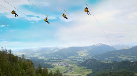 Zipline Stoderzinken | © Martin Huber | Martin Huber | © Martin Huber