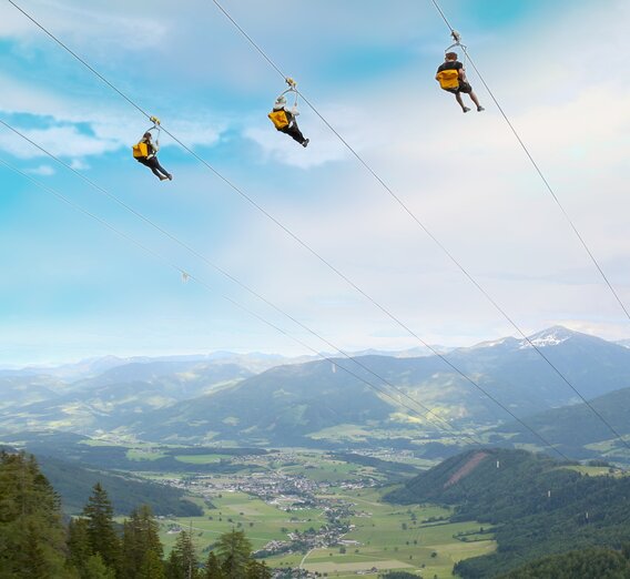 Zipline Stoderzinken | © Martin Huber | Martin Huber | © Martin Huber