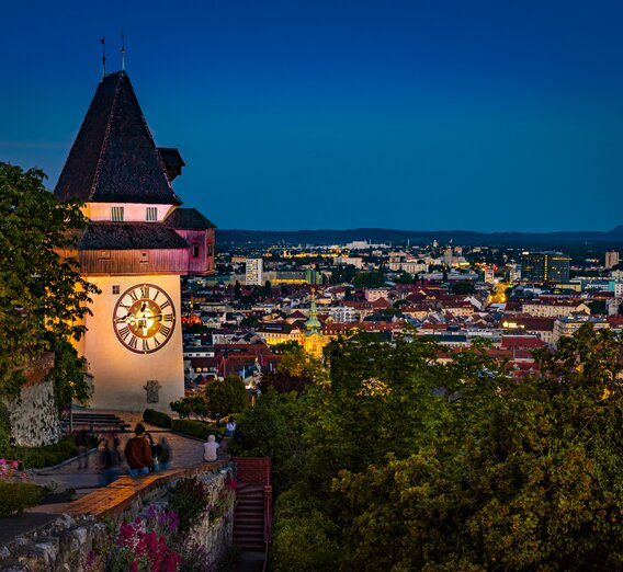 Uhrturm Graz | © Graz Tourismus | Werner Krug