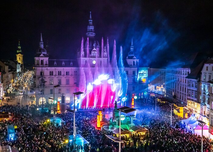 New Year’s Eve Spectacle at Graz Main Square | © Erwin Scheriau | Erwin Scheriau