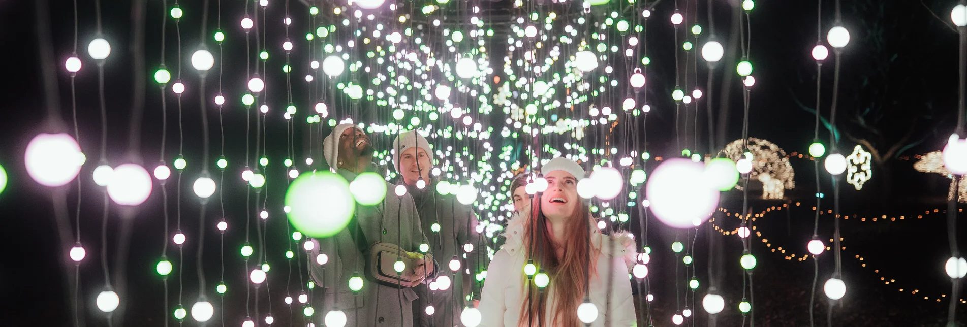 Magical Light Tunnel at Lumagica Frohnleiten | © Graz Region | studio draussen