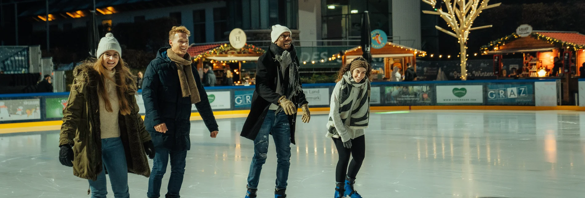 Ice Skating at Graz Winter World | © Graz Region | studio draussen