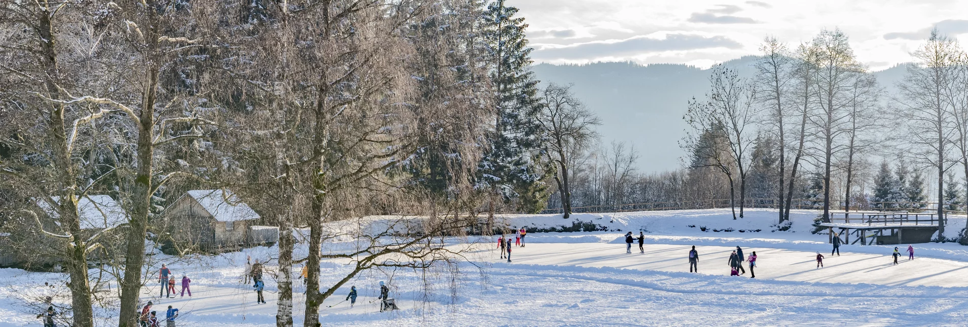 Ice skating Weiermoarteich | © Anita Fössl  | TV Murtal