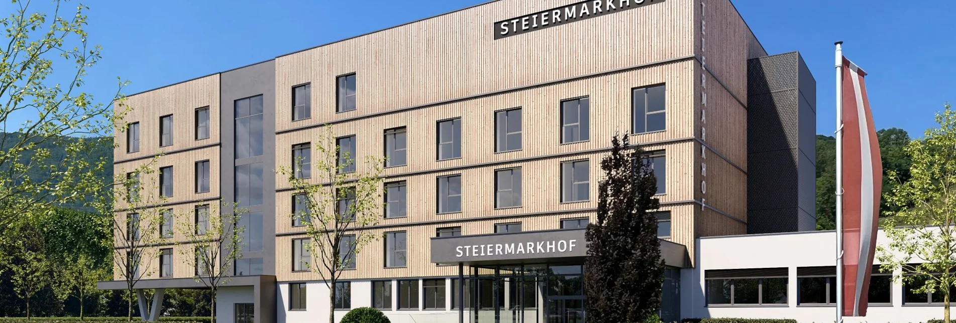 Neue Hotel Außenansicht ab September 2024 | © Steiermarkhof