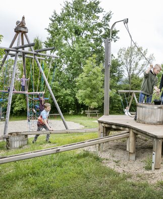 Brunnen am Spielplatz | © Jufa Hotels | Harald Eisenberger
