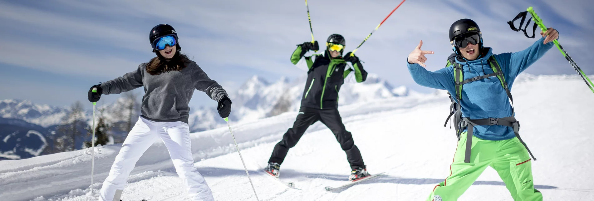 Skifahrer-Jugend am Hauser Kaibling | © Steiermark Tourismus / ikarus.cc | Tom Lamm