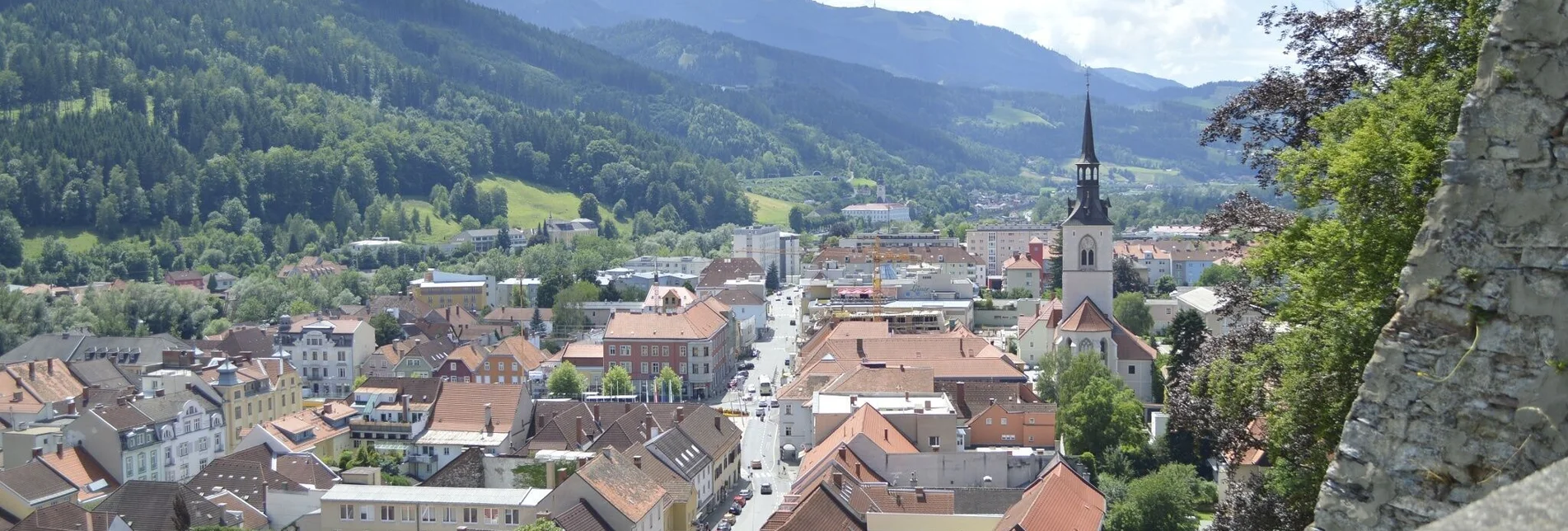 Wanderung Spaziergang am Literaturpfad "Hugo von Montfort" auf den Schlossberg - Touren-Impression #1 | © TV Hochsteiermark