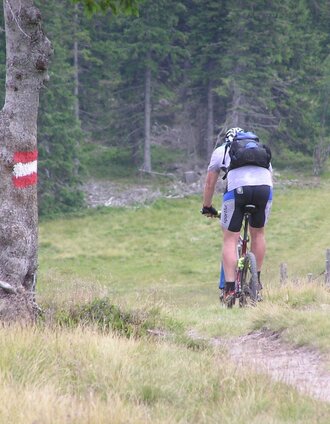 Unterwegs mit dem Mountainbike | Polansky | © TV Hochsteiermark