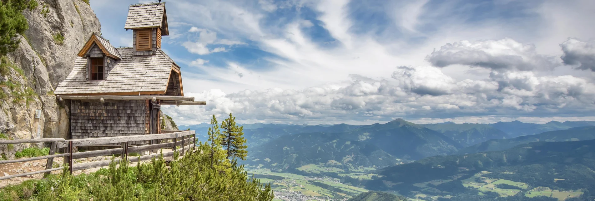 Friedenskircherl am Stoderzinken | © TVB Schladming-Dachstein, Photo-Austria-Christoph Huber Mountain Hike From Assach to the Stoderzinken - Touren-Impression #1 | © TVB Schladming-Dachstein, Photo-Austria-Christoph Huber