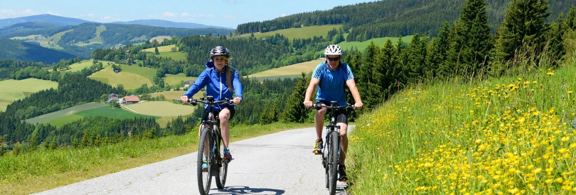 Mountain Biking The Grand Jogl: Variant 2: via Wildwiesen, Vorau - Touren-Impression #1 | © Oststeiermark Tourismus