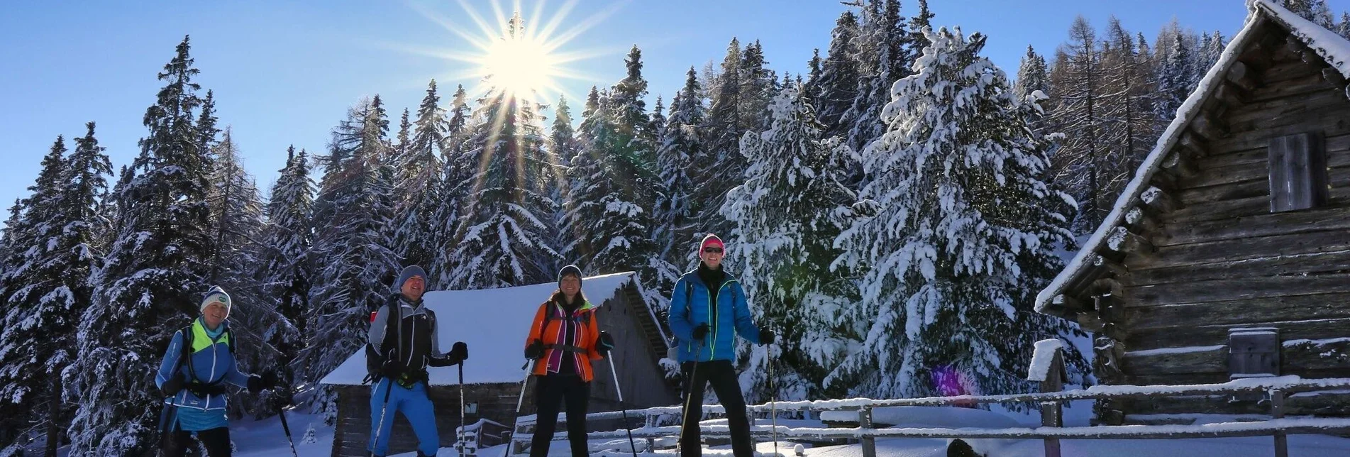 Schneeschuh Schneeschuhwanderung von der Gaal auf den Rosenkogel - Touren-Impression #1 | © Weges OG