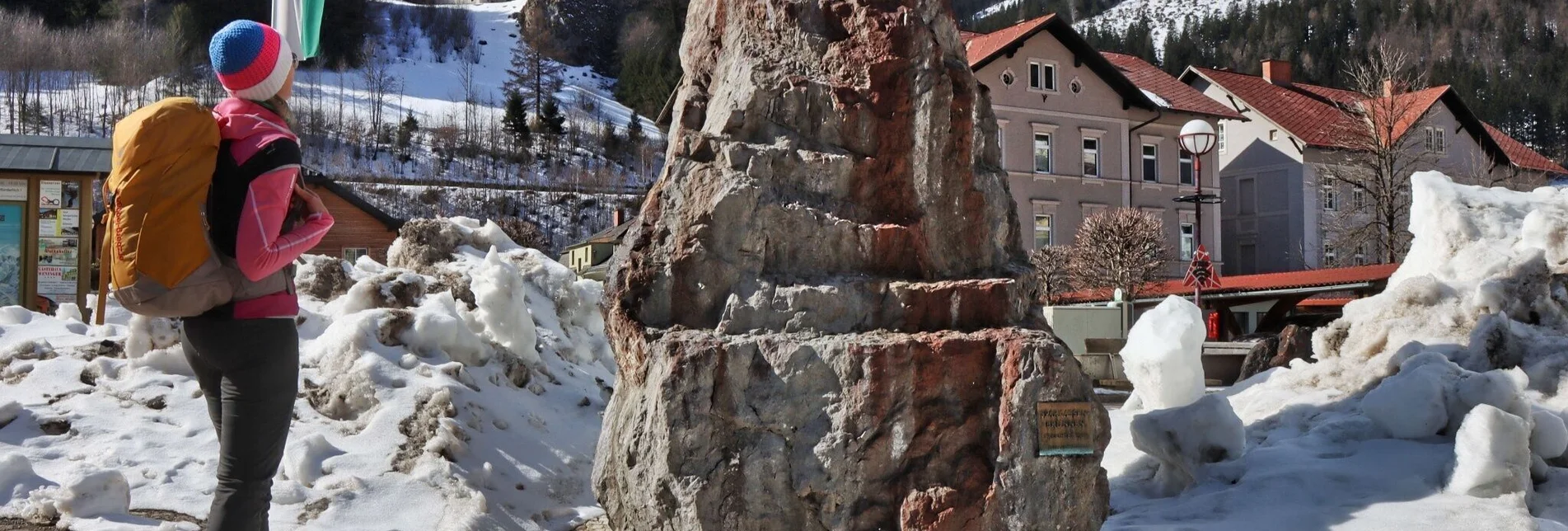 Winterwandern Winterwanderung Eisenerz - den Erzberg im Blick - Touren-Impression #1 | © Weges OG