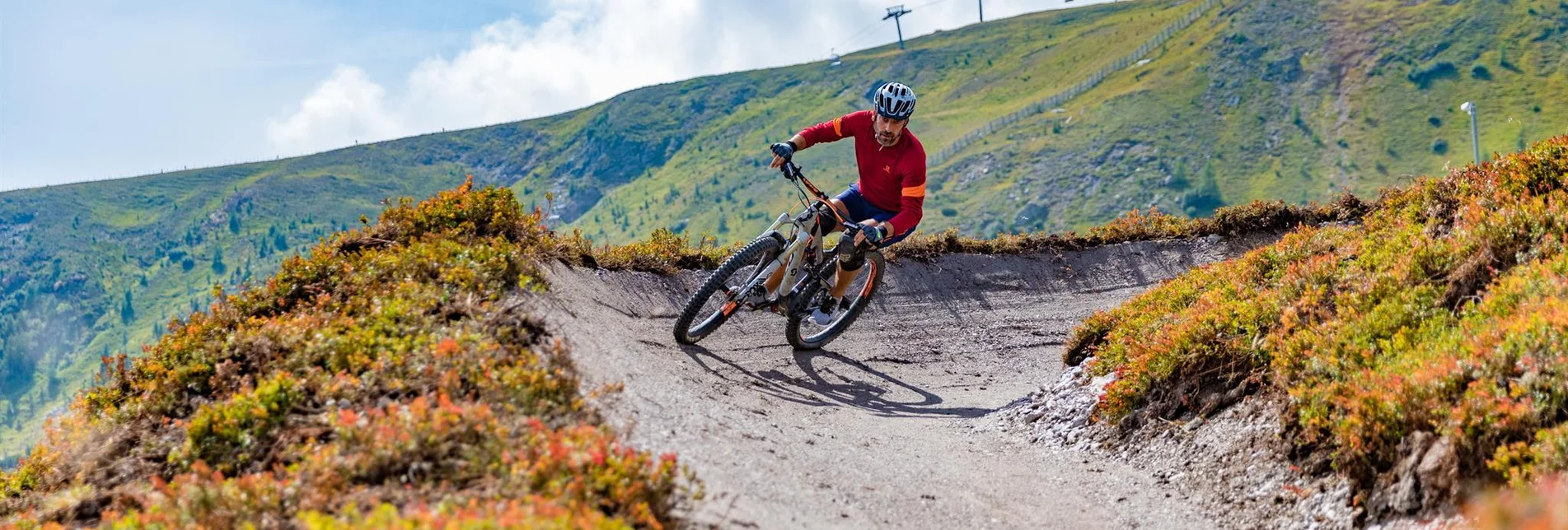 Mountainbike Kornock Flowtrail - Touren-Impression #1 | © TMG Turracher Höhe Marketing GmbH