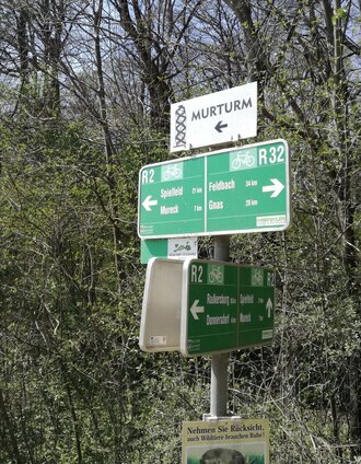 R2 und R32 Anschlussstelle in den Murauen | Daniela Neubauer | © Erlebnisregion Thermen- & Vulkanland