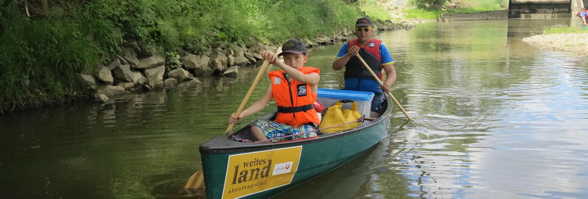 Canoeing Raab Kanutouren - Weites Land Abenteuerclub - Touren-Impression #1 | © Verein Weites Land Abenteuerclub