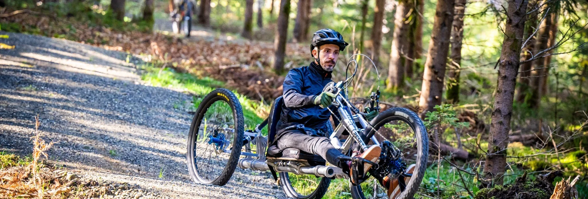 Mountain Biking Hoftaltrail - barrierefreier Trail - Touren-Impression #1 | © Lucas Pripfl Photography