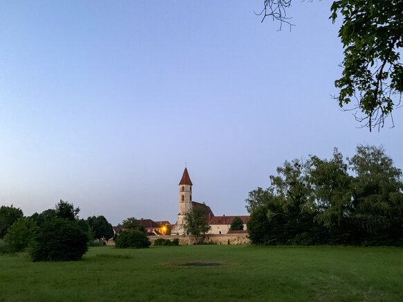 Blick auf Bad Radkersburg und die Stadtmauer Blick auf Bad Radkersburg und die Stadtmauer