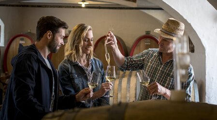 Weine verkosten mit Hans Söll, Weingut Söll, Sernauberg | © Südsteiermark | Tom Lamm