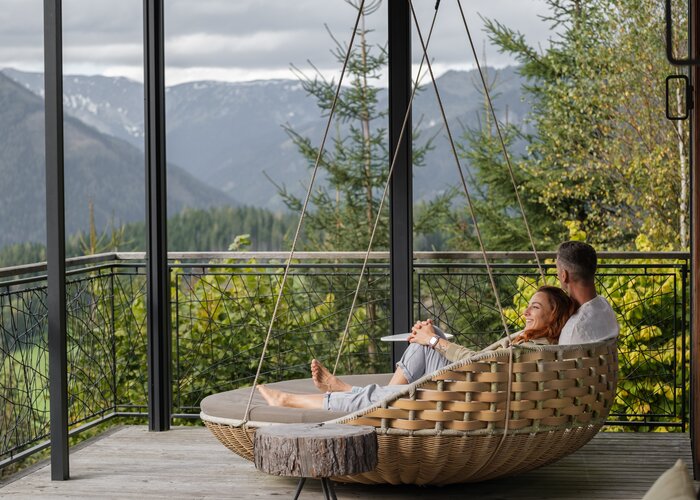 Vacation in a Vogelhaus/birdhouse on the Pogusch | © STG | Elena Egger