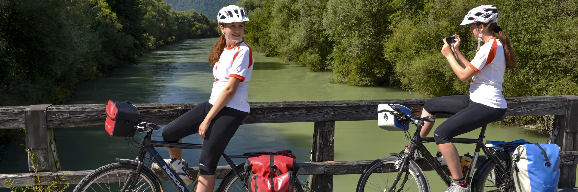 Radlerstop mit Grimming im Hintergrund | © STG | Thorsten Brönner