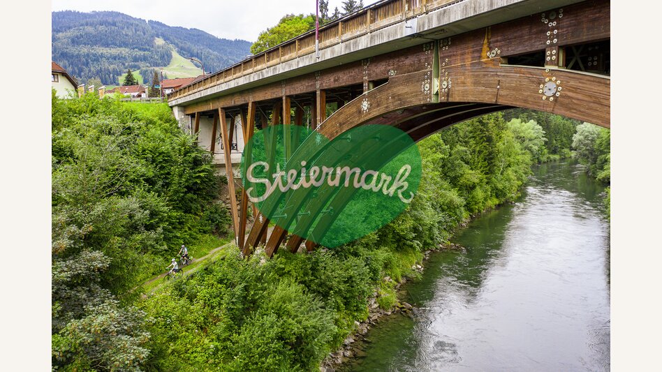 Die Holzeuropabrücke bei St. Georgen | © STG | Pixelmaker
