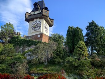 Uhrturm am Grazer Schlossberg