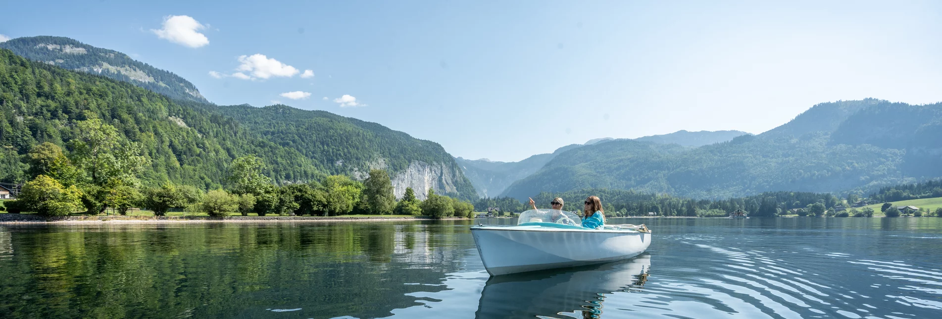 Boat trip on Lake Grundlsee | © STG | Jesse Streibl