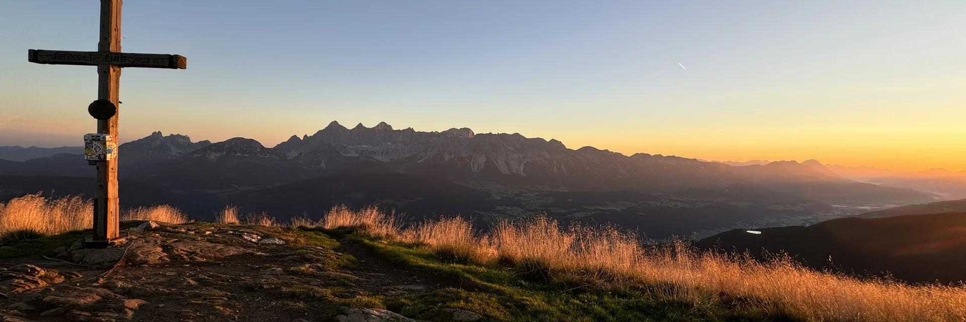 Sonnenaufgang auf der Reiteralm mit Dachsteinblick | © STG | Franziska Resch Sonnenaufgang auf der Reiteralm mit Dachsteinblick | © STG | Franziska Resch