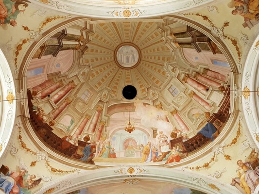 Weizberg Basilika_Deckenansicht_Oststeiermark | © Steininger