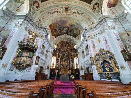 Weizberg Basilika_ Innenansicht 1_Oststeiermark | © Steininger