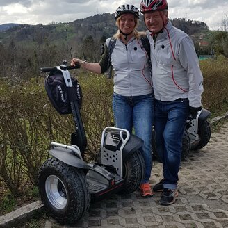 Segway Claudia und günter