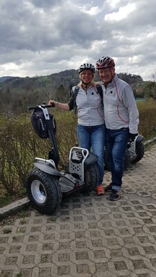 Segway Claudia und günter