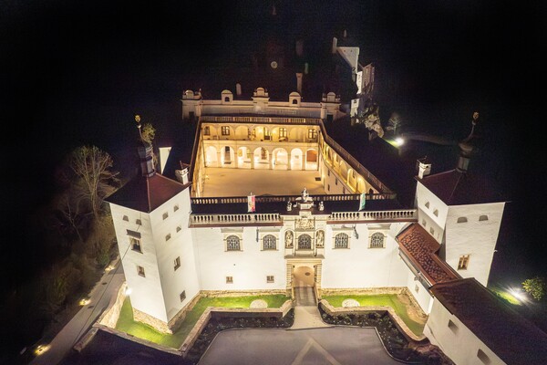 Gartenschloss Herberstein_von oben_Oststeiermark | © Helmut Schweighofer